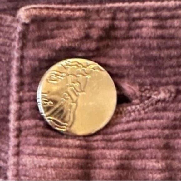 VERSACE COLLECTION gorgeous burgundybrown cords with Medusa size 294 - Picture 5 of 6